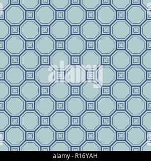 Vector seamless geometric pattern. Classic Chinese ancient ornament Stock Vector