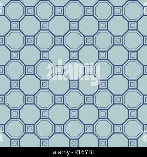 Vector seamless geometric pattern. Classic Chinese ancient ornament Stock Vector