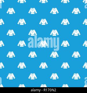 Wedding groom suit pattern vector seamless blue Stock Vector