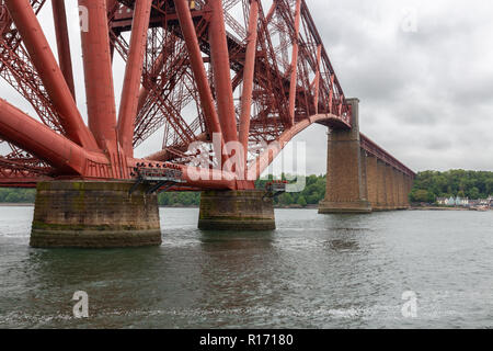 Forth Railway Bridge over Firth of Forth near Queensferry, Scotland