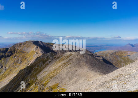 Inchnadamph Munros Stock Photo