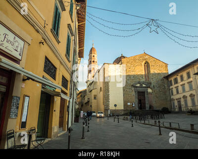 Church of Badia in Piazza Badia City of Arezzo Tuscany Italy