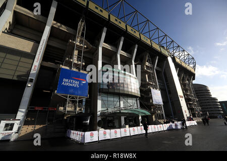 General view of the stadium ahead of the Quilter International match at Twickenham Stadium, London