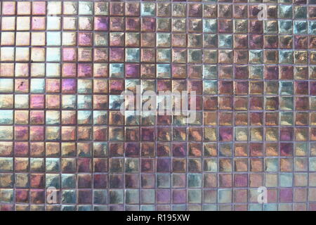multi-colored square tiles the background structure decoration Stock Photo