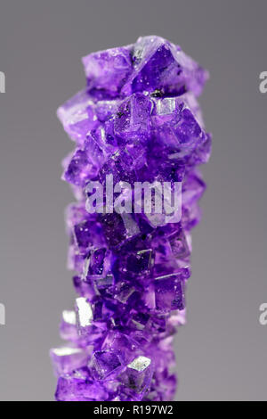 Sugar rock Candy isolated on a white background Stock Photo