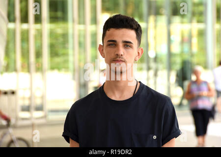 Rome 15 June 2018 - MAXXI  -  film presentation DEI Luigi Catani in the role of Martino Credit Giuseppe Andidero Stock Photo