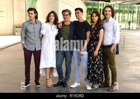 Rome Italy 15 June 2018 - MAXXI -  film presentation DEI Il cast Credit: Giuseppe Andidero Stock Photo