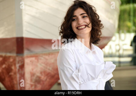 Rome  15 June 2018 - MAXXI  - film presentation DEI Martina Catalfamo in the role of Laura Credit Giuseppe Andidero Stock Photo