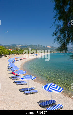 Lemonakia beach, in Samos island, Aegean sea, Greece. Stock Photo