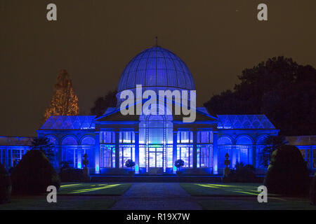 London, UK. 9th Nov 2018. Syon Park annual Enchanted Woodland illuminated event. Credit: Guy Corbishley/Alamy Live News Stock Photo