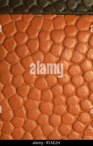Basketball ball closeup texture background Stock Photo