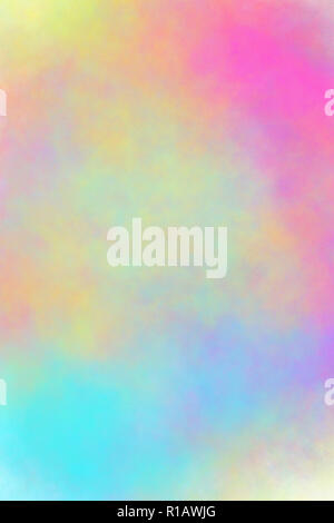 pink yellow green blue blur background Stock Photo