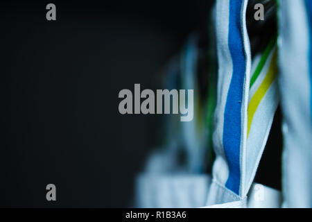Closeup curtains Stock Photo