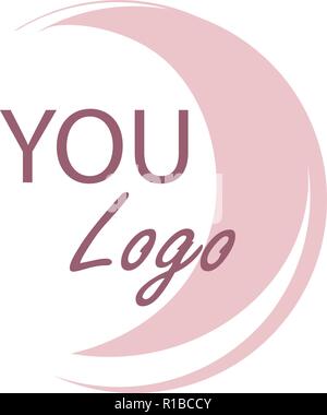 Label, design element, frame. elegant fashion logo design abstract illustration Stock Vector