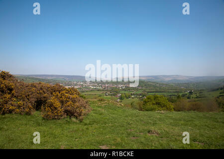 Longendale Bleaklow and Blackhill Derbyshire  from Werneth LowCheshire England Stock Photo