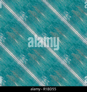 Abstract seamless pattern for designers with old wooden blule paint stain log in suuny day (some blur) Stock Photo