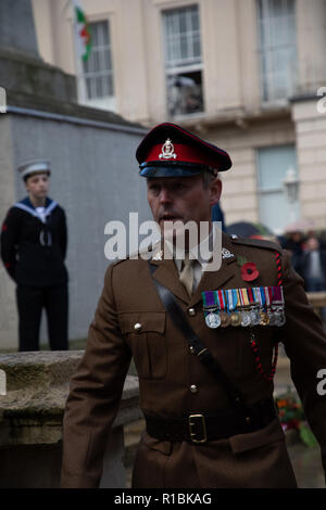 Cheltenham, UK. 11th Nov, 2018. officer Credit: Victor Storublev/Alamy Live News Stock Photo