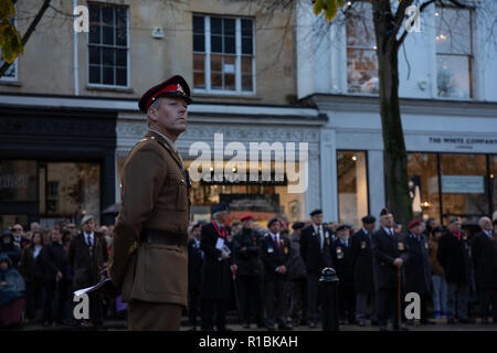 Cheltenham, UK. 11th Nov, 2018. Officer Credit: Victor Storublev/Alamy Live News Stock Photo