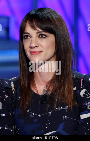 Asia Argento Rome November 11th 2018. Tv show 'Domenica in' Foto ...