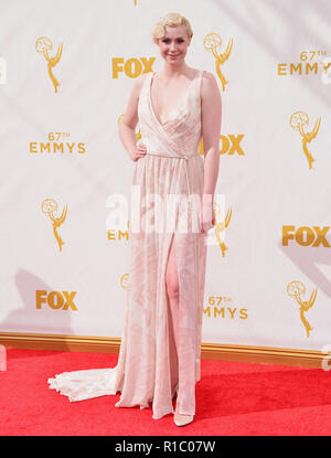 Gwendoline Christie 283 at The 67th Emmy Awards 2015 at the Microsoft ...