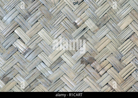 Background image of braided reed Stock Photo