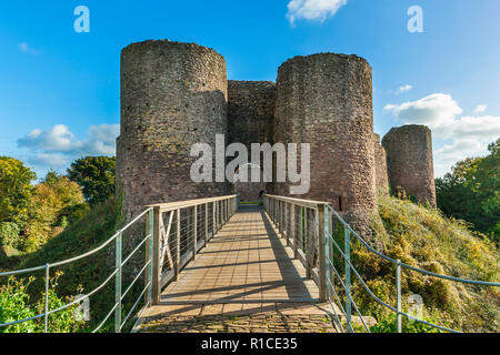 White Castle, Abergavenny, Monmouthshire, Wales, UK Stock Photo