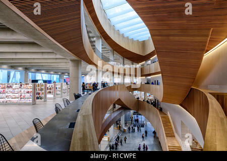 The Calgary Central Library, also known as the Calgary New Central ...
