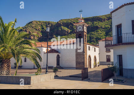 Pretty Town of San Juan de la Rambla Stock Photo
