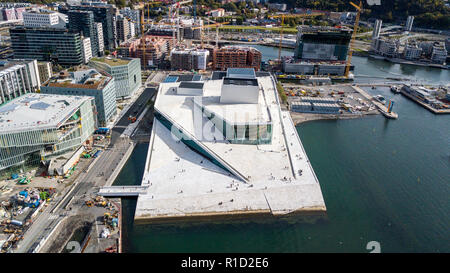 Oslo Opera House Operahuset Oslo, Oslo, Norway Stock Photo