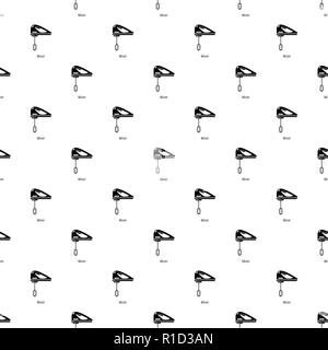 Mixer kitchen pattern vector seamless Stock Vector