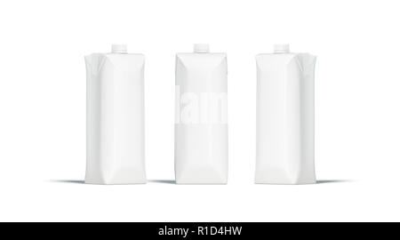 Download Milk tetra pak mockup Stock Photo: 169115611 - Alamy