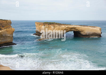 London Bridge on the Great Ocean Road, Australia Stock Photo