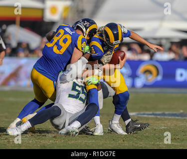 Los Angeles, CA, USA. 11th Nov, 2018. Los Angeles Rams defensive