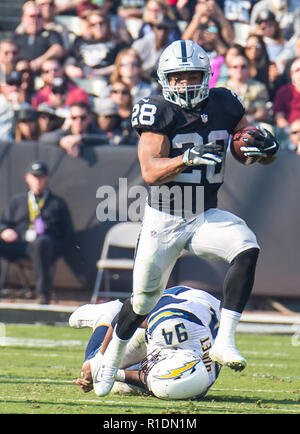 December 30, 2018: Oakland Raiders running back Doug Martin (28