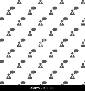 Speaker pattern seamless. Repeat illustration of speaker pattern vector geometric for any web design Stock Vector