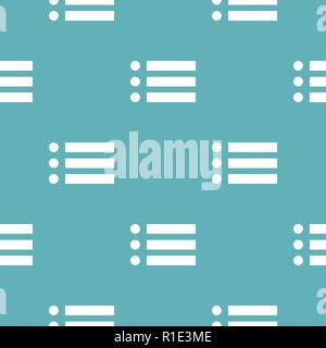 List pattern seamless blue. Simple illustration of  vector pattern seamless geometric repeat background Stock Vector