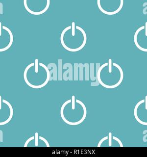Power pattern seamless blue. Simple illustration of  vector pattern seamless geometric repeat background Stock Vector