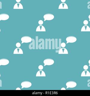Speaker pattern seamless blue. Simple illustration of  vector pattern seamless geometric repeat background Stock Vector