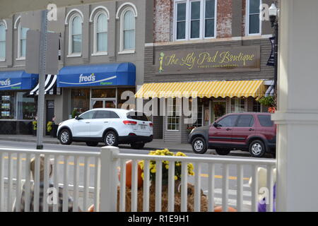 Main Street Historic Sweetwater, TN Stock Photo