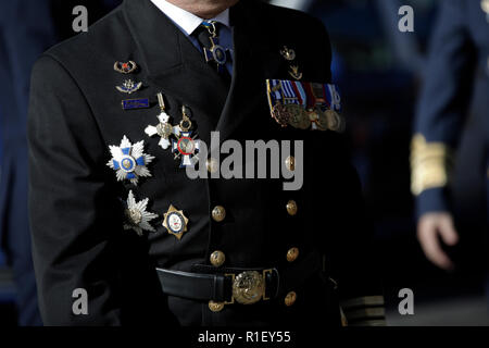 Greek military officer uniform Stock Photo