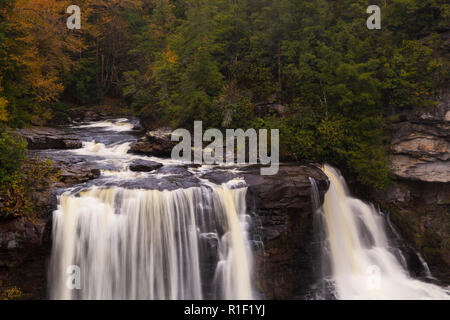 Blackwater Falls State Park in West VirginIa USA Stock Photo