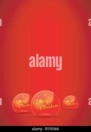 merry Christmas peeling sticker Stock Vector