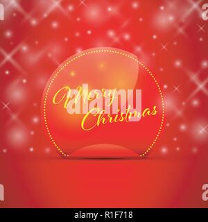 merry Christmas snowflake background peeling sticker Stock Vector