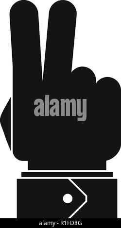 Hand hey icon. Simple illustration of hand hey vector icons set color ...