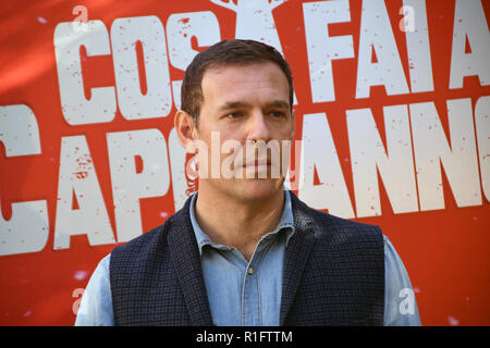 Rome Italy 12 Nov 2018 - Palazzo Dama Hotel - Presentation film COSA FAI A CAPOODANNO? Filippo Bologna film director Credit: Giuseppe Andidero Credit: Giuseppe Andidero/Alamy Live News Stock Photo