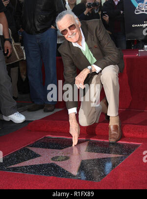 Hollywood, California, USA. 4th Jan, 2011. STAN LEE receives star on the Walk of Fame. Credit: Lisa O'Connor/ZUMAPRESS.com/Alamy Live News Stock Photo