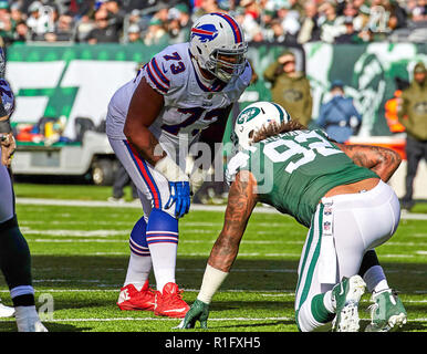 Buffalo Bills' Dion Dawkins lines-up during the first half of an NFL  wild-card playoff football game against the Miami Dolphins, Sunday, Jan. 15,  2023, in Orchard Park, N.Y. (AP Photo/Jeffrey T. Barnes