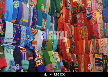 Ethnic batik seamless pattern in store Stock Photo