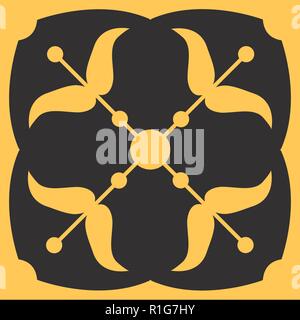 Royal heraldic Lilies, Fleur-de-lis, purple and gold, seamless pattern, wallpaper background. Stock Vector