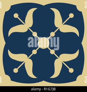 Royal heraldic Lilies, Fleur-de-lis, purple and gold, seamless pattern, wallpaper background. Stock Vector